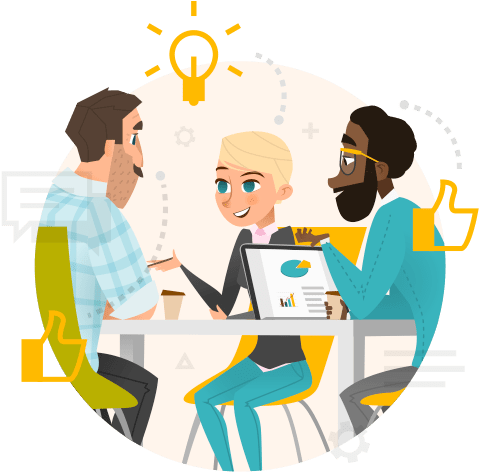 Culture Driven - Developer Team (556x500), Png Download