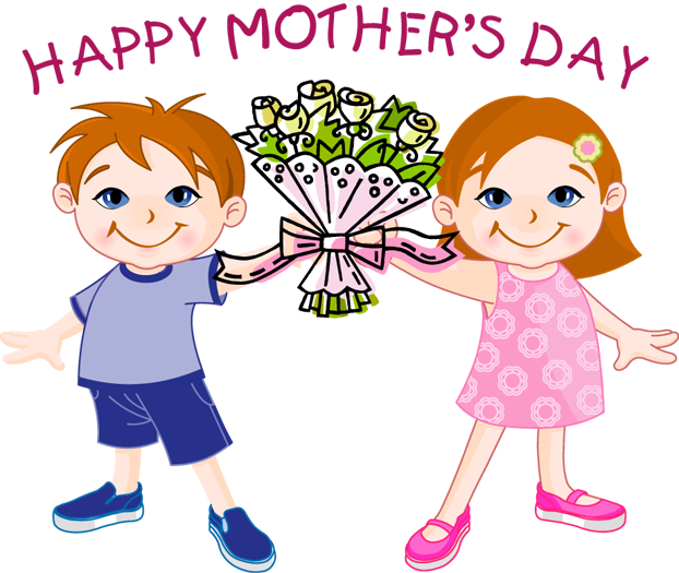 Happy Mother's Day Wishes Sms Messages - Happy Mothers Day Maa (622x525), Png Download