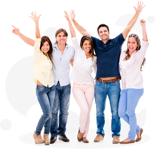 Indian People Png Picture Transparent - Group Of People Png (527x486), Png Download