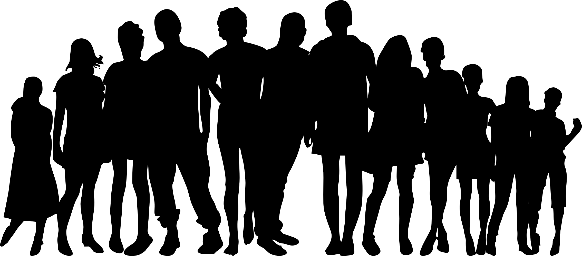 This Free Icons Png Design Of Human Family (2268x1000), Png Download