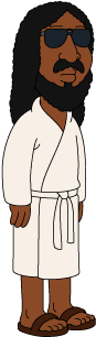 Fg Blackjesus - Family Guy Jesus Png (460x460), Png Download