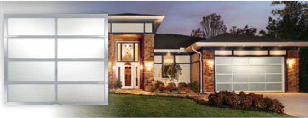 Avante Collection - Garage Door (1030x429), Png Download