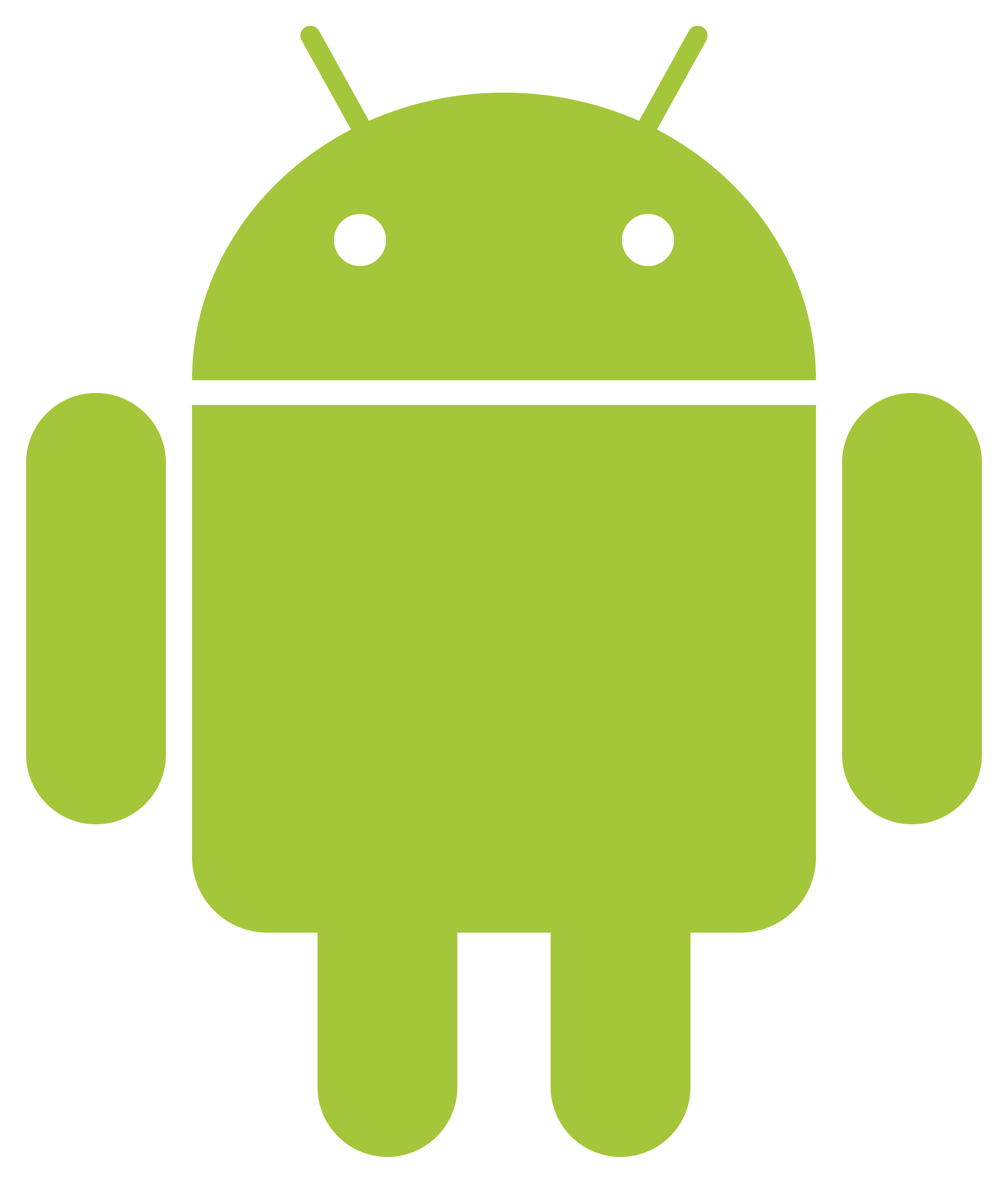 Android Green Transparent Png Stickpng - Android Robot Png (2000x2348), Png Download
