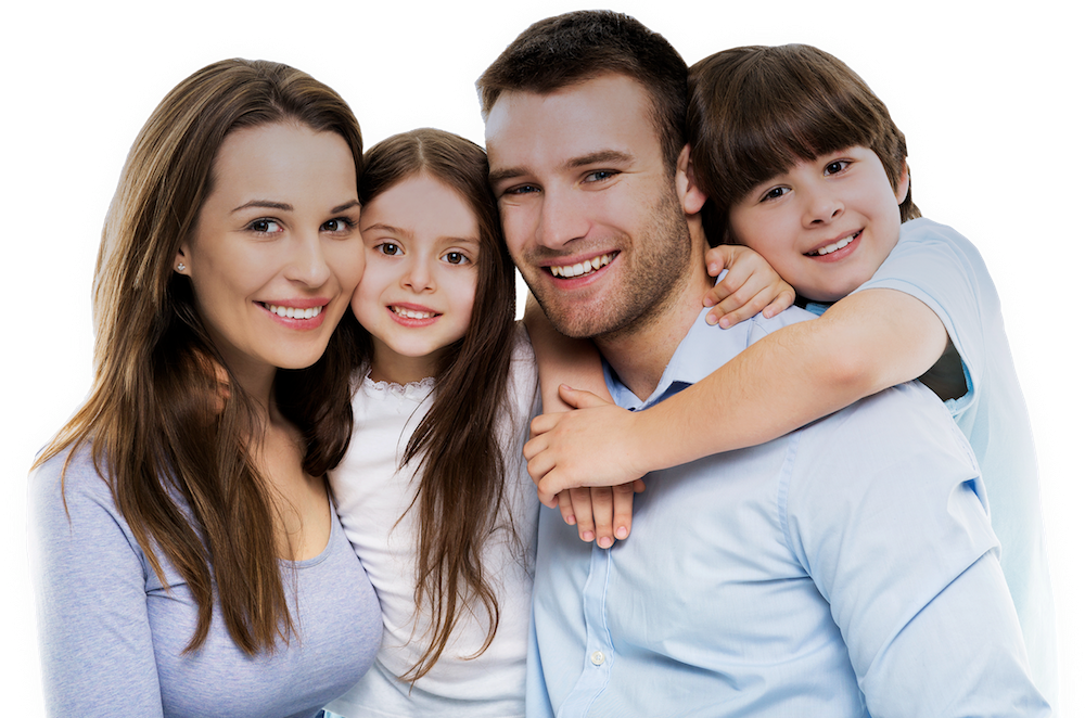 A Family Of - Family Of 4 (1000x662), Png Download