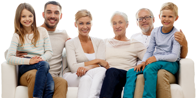 Happy Family Therapy Olga 2018 03 10t12 - Familia Feliz En Casa (700x424), Png Download