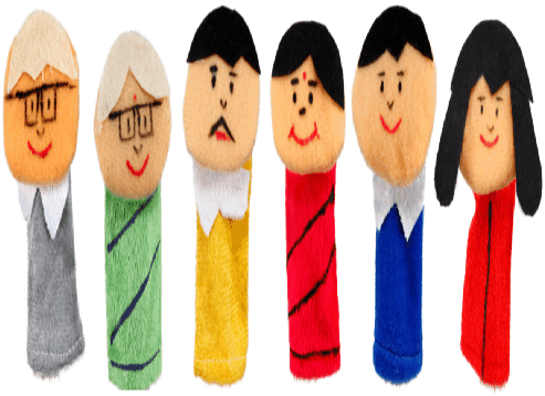 Puppet On My Family (500x385), Png Download