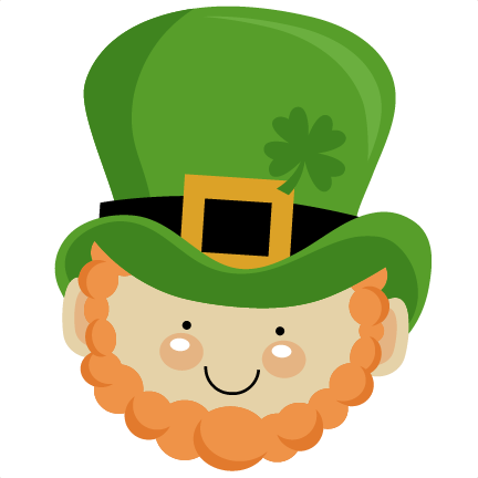 Large Leprechaun4 - Cute St Patricks Day (432x432), Png Download
