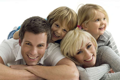 Happy-family - Familia Feliz Em Png (500x332), Png Download