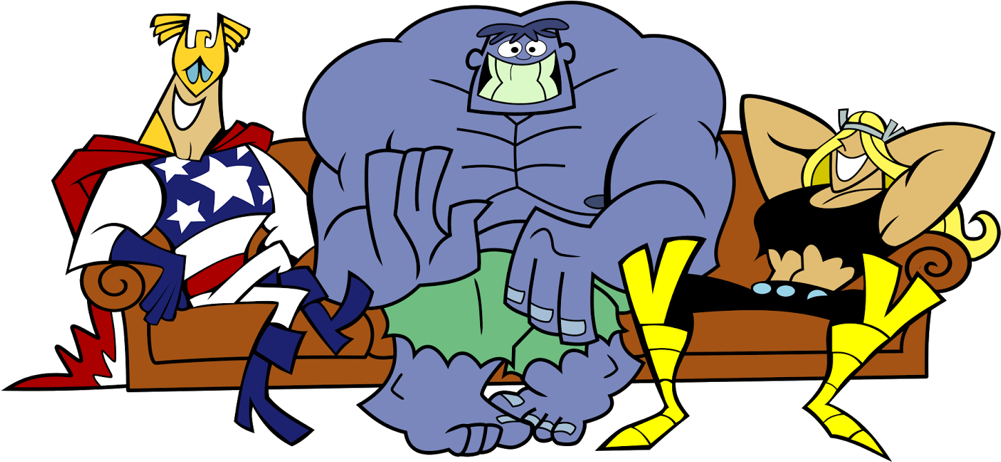 Dexters Laboratory Clipart Clip Art - Justice Friends (1600x1066), Png Download