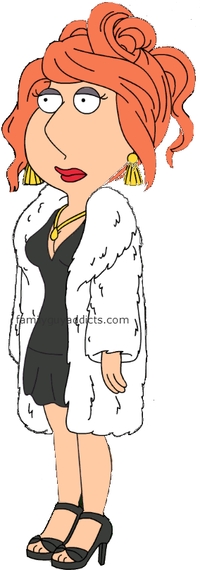 Mob Wife Lois - Cartoon (291x809), Png Download