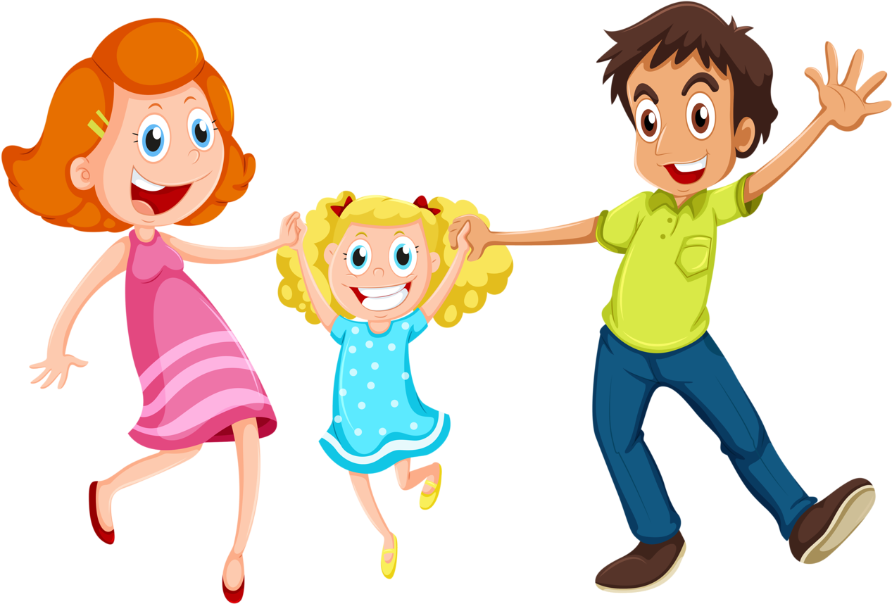 Png Teaching Aids - Family Clipart (1280x874), Png Download