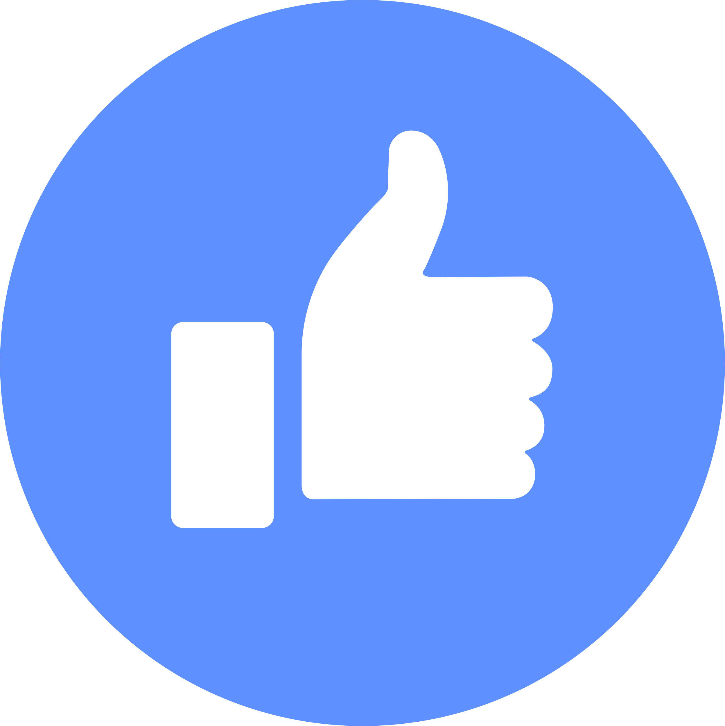 Facebook Like Logo Png Transparent - Facebook Messenger Round Icon (2400x2404), Png Download