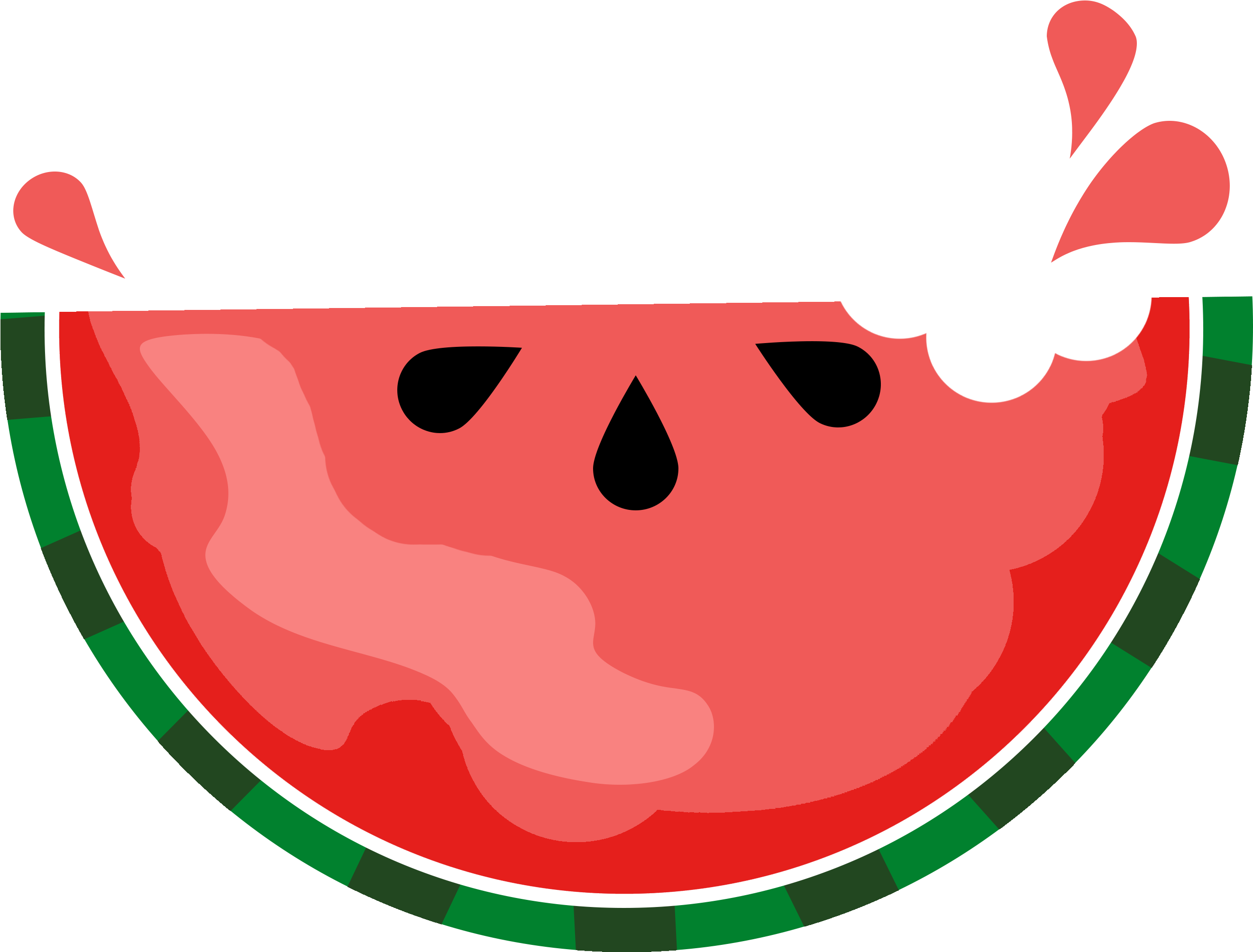 Free Check Symbol, Download Free Clip Art, Free Clip - Watermelon Clipart Png (2700x2700), Png Download