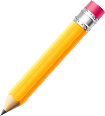 Yellow Pencil Transparent Png - Pencil (1200x628), Png Download
