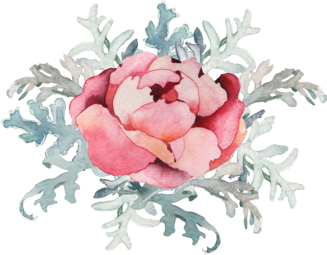 Watercolor Watercolour Pink Green Tumblr Flower Flowers - Flowers Png Tumblr Watercolor (1160x1024), Png Download