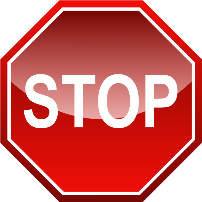 Stop Signal - Stop Sign (800x800), Png Download