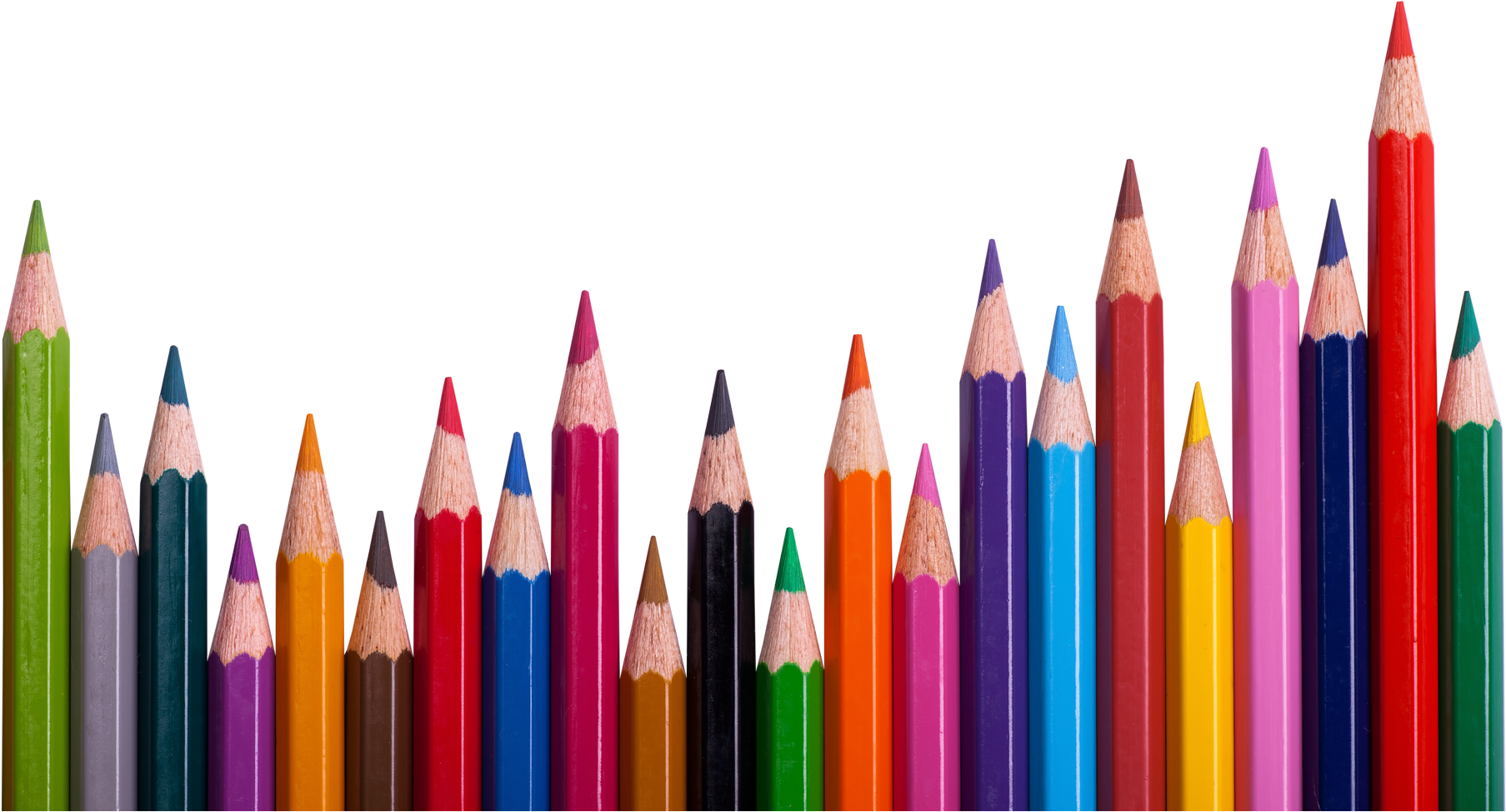 Color Pencil Png Transparent Image - Jauno Mācību Gadu Uzsākot (2083x1091), Png Download