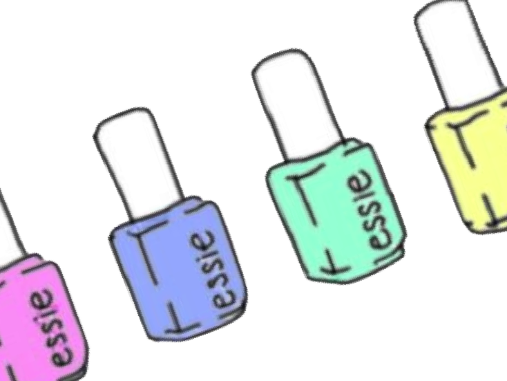 Tumblr Png Nail Polish - Zazzle Essie Telefon-kasten Barely There Iphone 5 Hülle (734x551), Png Download
