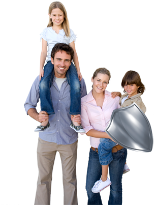 Protecting Your Family From Head Lice - Girl (302x460), Png Download