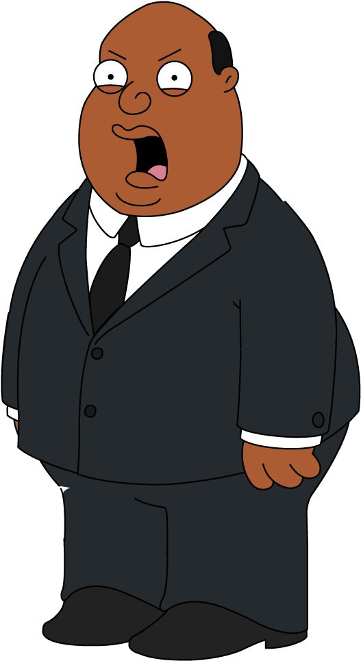 Family Guy Clipart Transparent Background - Black Chris Family Guy (1000x1100), Png Download