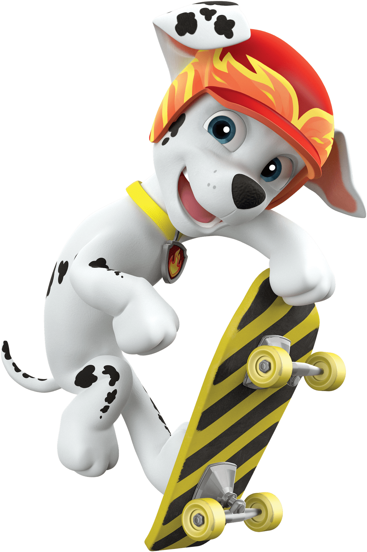 Paw Patrol Marshall Skateboard PNG 