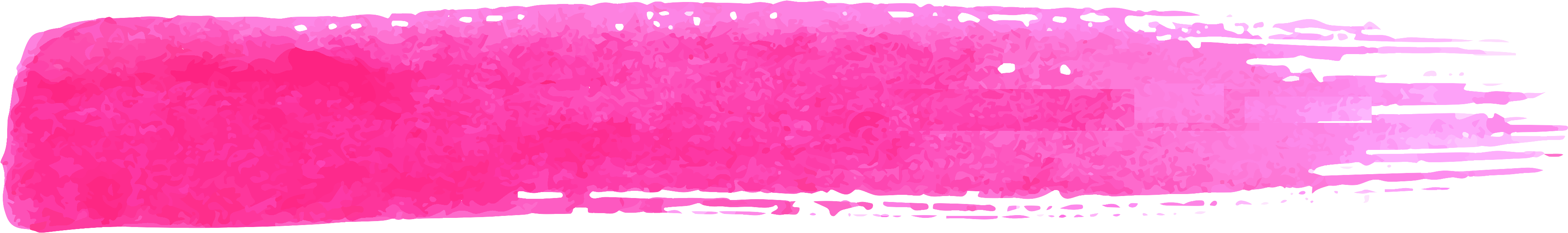 Paint Stroke Png Tumblr - Pink Brush Stroke Png (4500x1000), Png Download