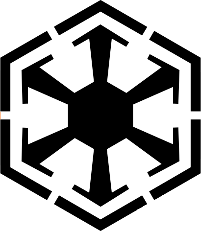 Star Wars Battlefront Clipart Battlefront Logo - Star Wars Symbols Sith (410x472), Png Download