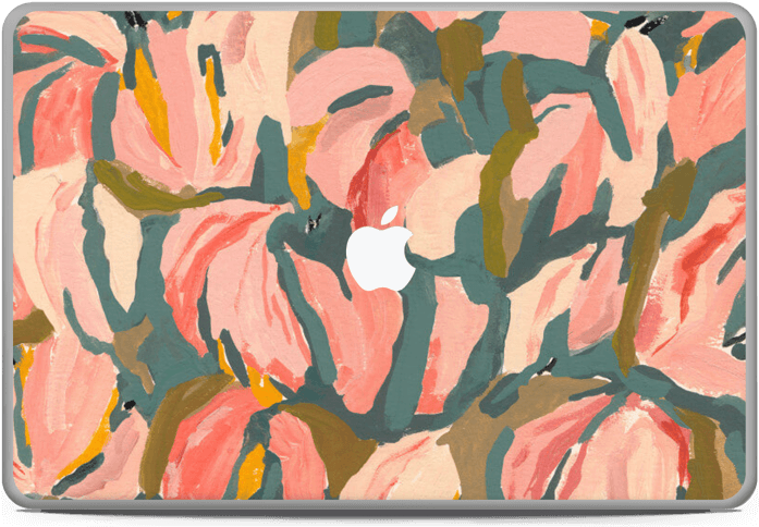 Pink Flower - Macbook Pro 13-inch (800x538), Png Download