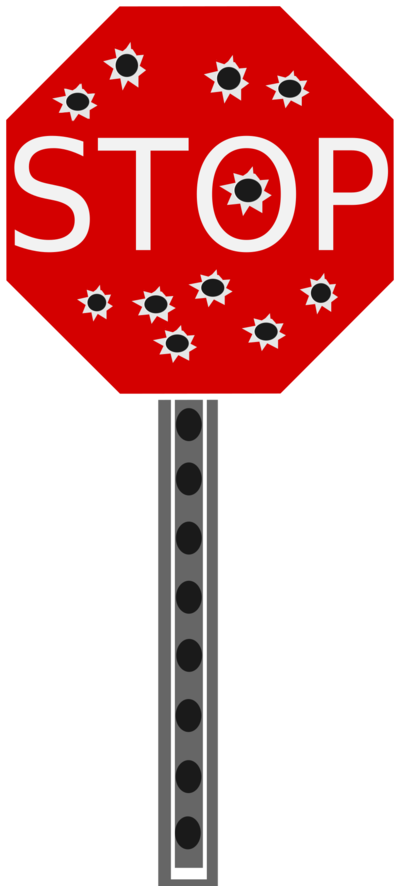 Stopsign - Sign (400x886), Png Download