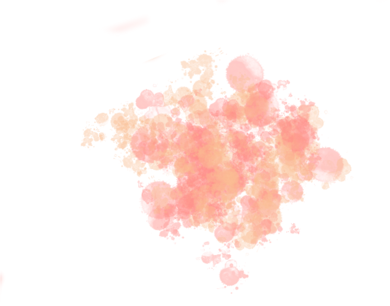 Png Texture Png Peachy Pink By Diyismybae Diyismybaedeviantartcom - Watercolor Splatter Transparent (664x453), Png Download