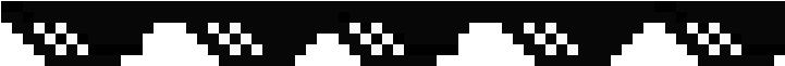 Mlg Glasses - Poster (730x250), Png Download