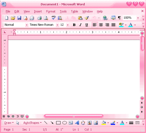 Buscar Con Google - Pink Word Document Microsoft (500x456), Png Download