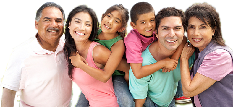 Hispanic Family (800x361), Png Download