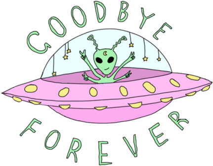 2 Favoritas Tumblr - Overlays Png Tumblr Aliens (500x407), Png Download