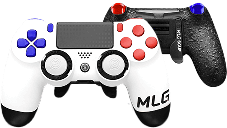 Playstation 4 Professional Controller Infinity4ps Mlg - Playstation 4 Scuf Controller Ps4 (457x273), Png Download
