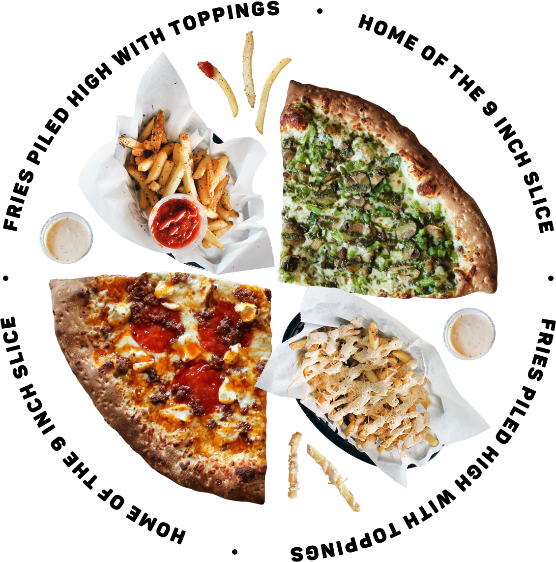 Pizza And Fries - French Fries (1200x1200), Png Download