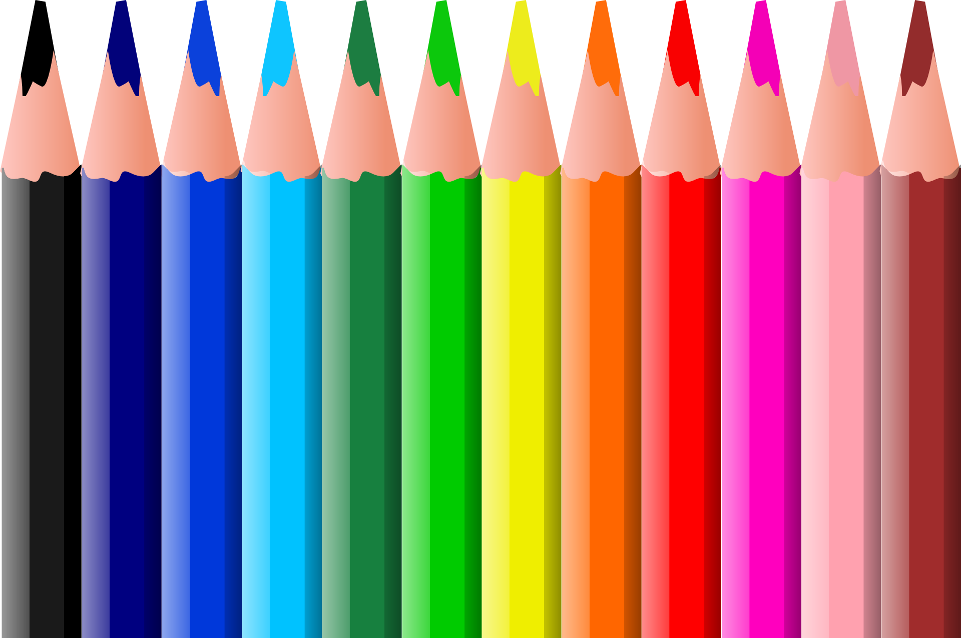 Coloured Pencils, Watercolor Pencils, Colored Pencil - Colored Pencils Clipart (600x398), Png Download