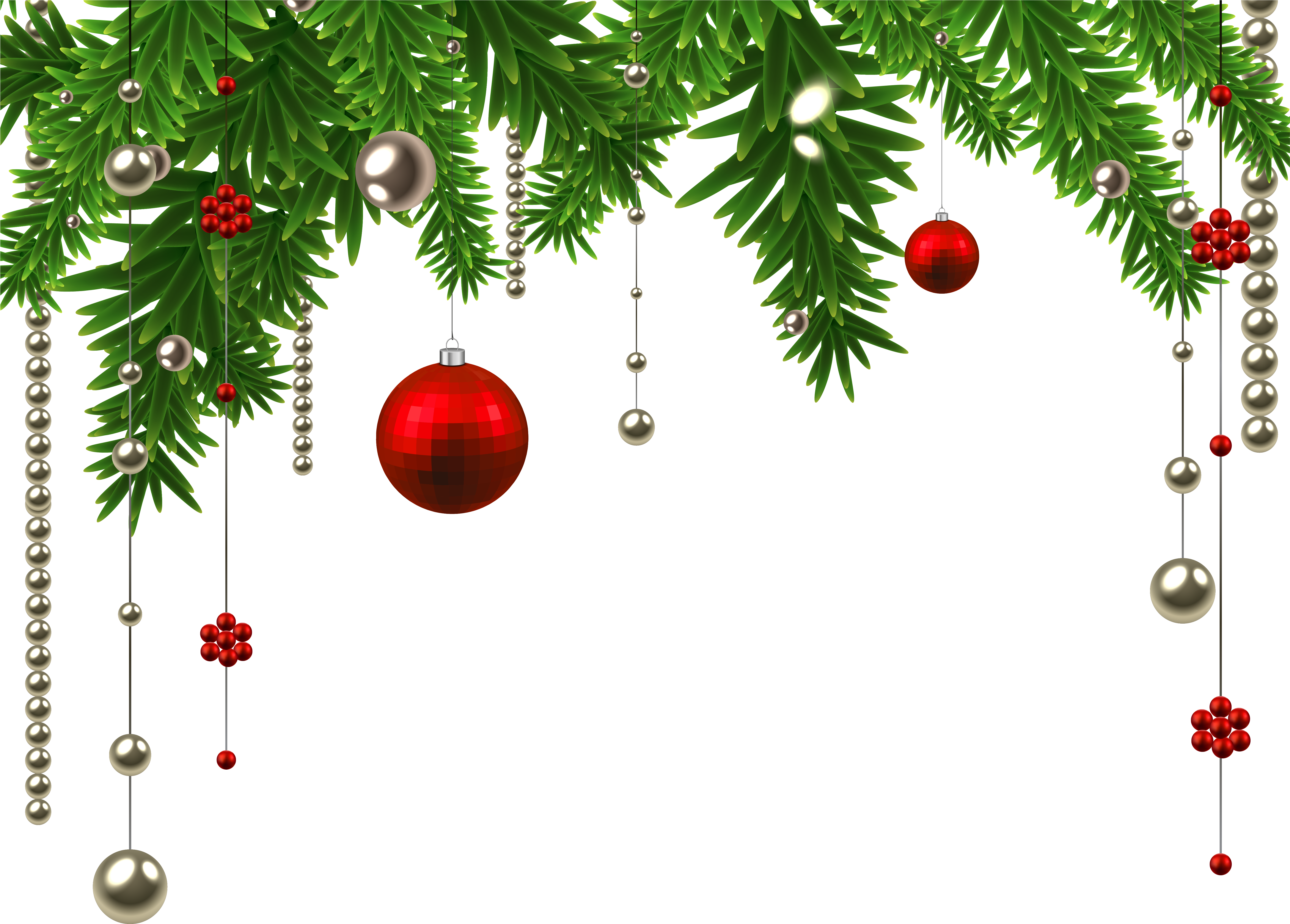 Christmas Ornament Png (5980x4394), Png Download