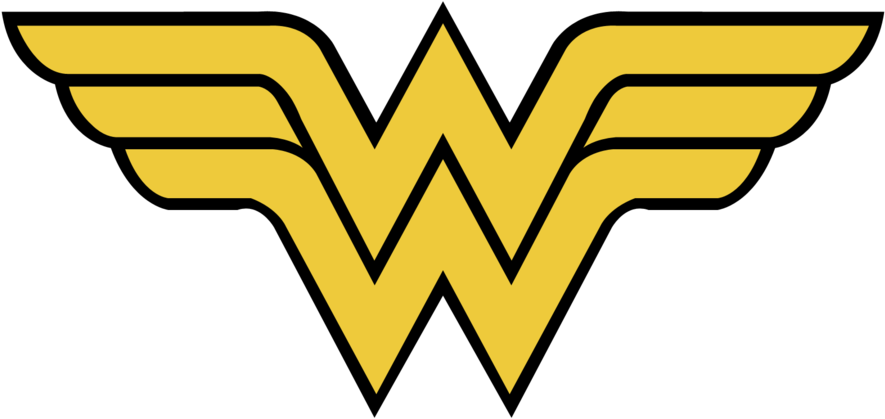 Wonder Woman Logo - Logo Wonder Woman (900x648), Png Download