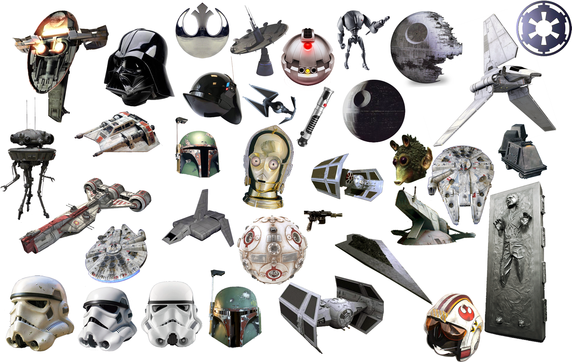 Star Wars Png Transparent Image - Star Wars Png Pack (1920x1200), Png Download
