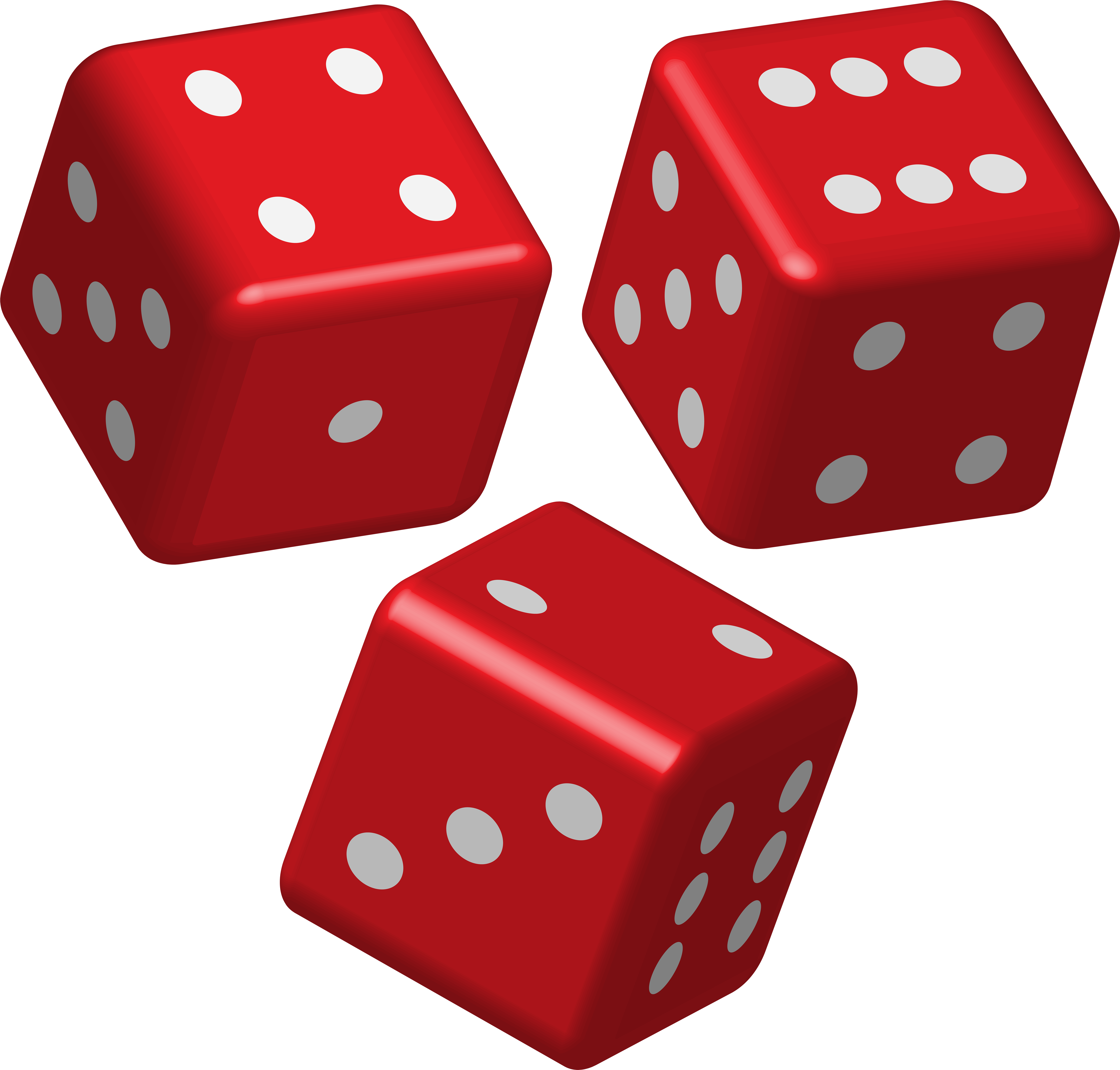 Dice Set Png Clip Art (8000x7664), Png Download
