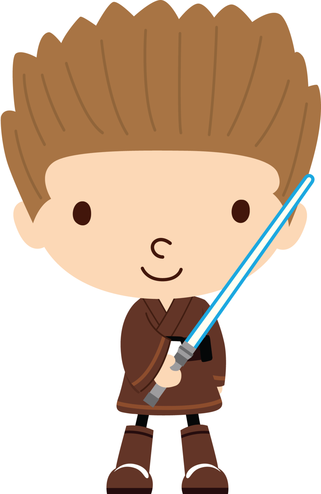Already Felt- Characters 2 - Star Wars Baby Png (900x1383), Png Download