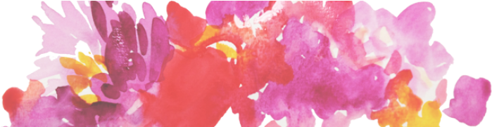Live Laugh Love - Water Color Floral Header (720x180), Png Download