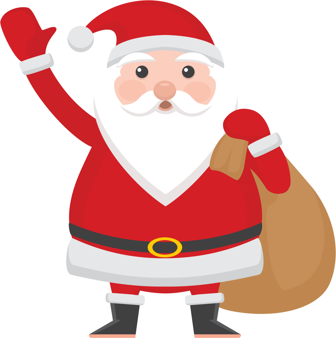Santa Png (1325x1416), Png Download