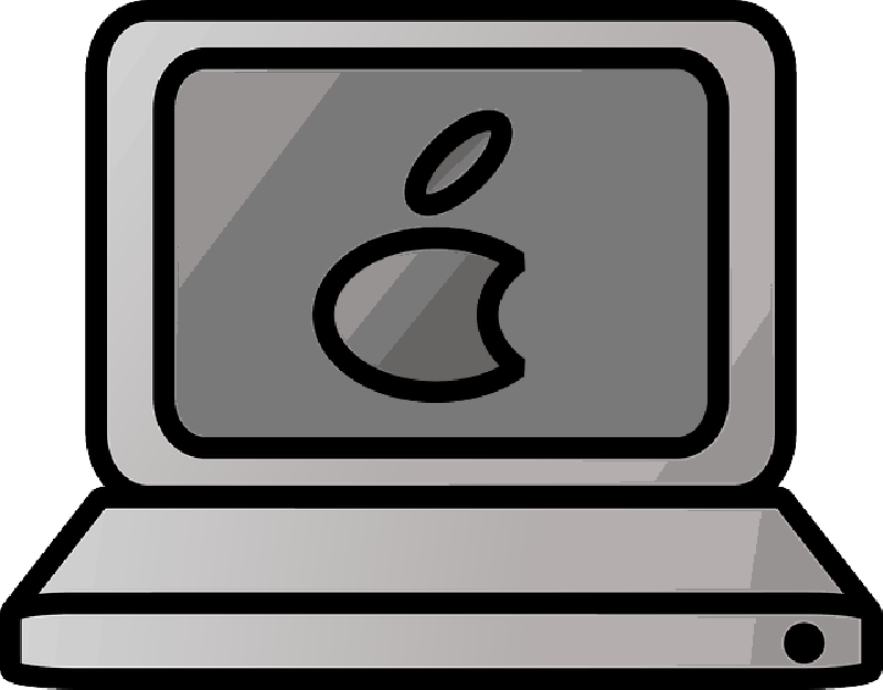 Mb Image/png - Mac Laptop Cartoon Png (800x625), Png Download