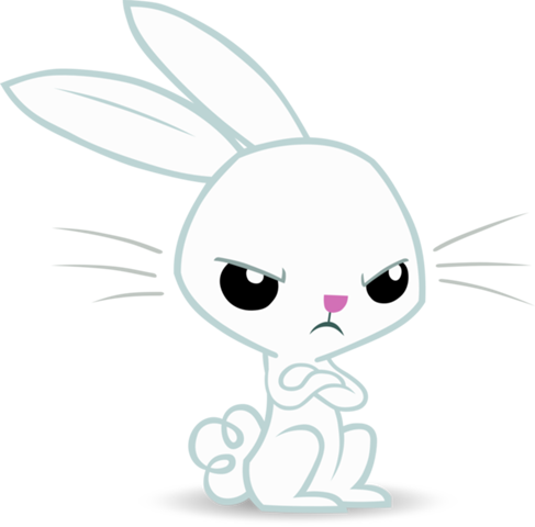 Angel Vector, Cute Ponies, Mlp, My Little Pony, Bunnies - Mlp Angel Bunny Cute (487x480), Png Download