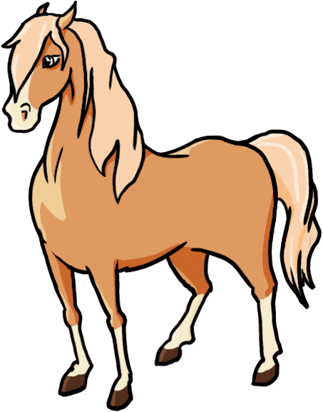 Png Royalty Free Stock Drawings Cliparts Co My Haven - Horse Kids Cartoon (600x600), Png Download