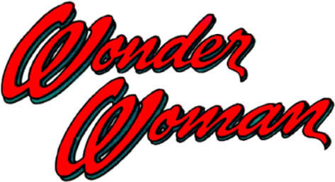 Wonder Woman '77 Meets Bionic Woman - Wonder Woman Title Font (600x257), Png Download