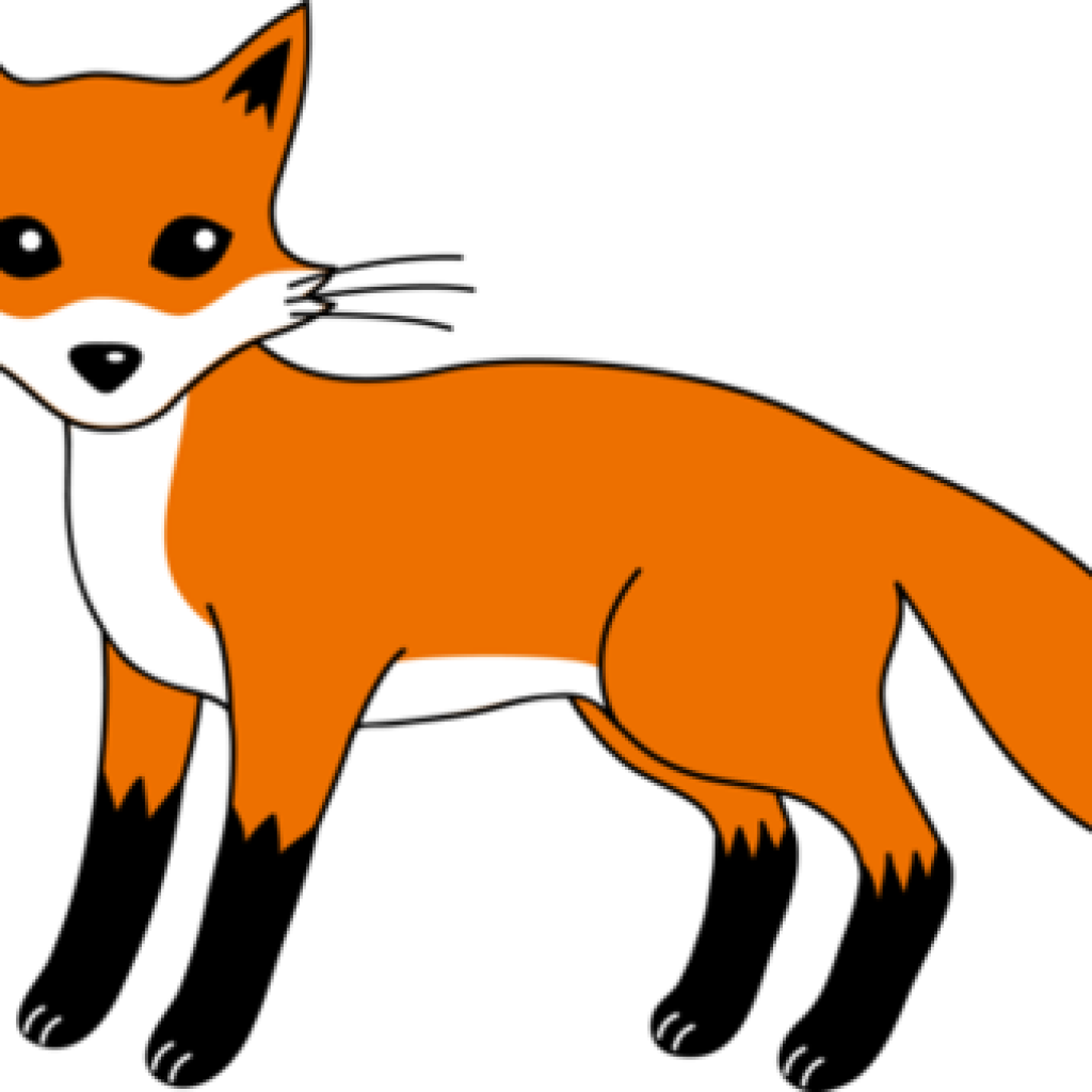 Fox Clipart Watercolor - Fox Clipart (1024x1024), Png Download