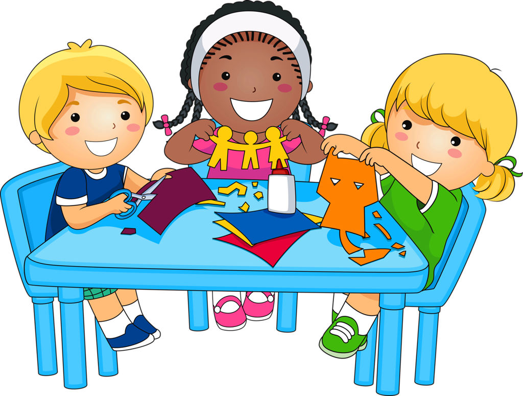 5 Clip Art, School And Clip Art School - Small Group Clip Art (1024x775), Png Download